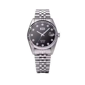 KOI Noble K002.403.641.03.05.04 – Nam – Kính Sapphire – Máy Quartz (Pin) – Mặt Số 38mm – Chống Nước 5 ATM
